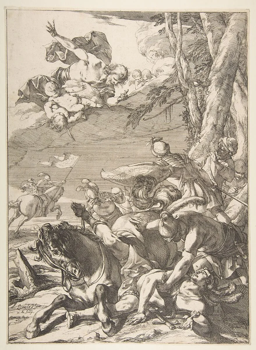 Conversion of St. Paul — Herman Weyen|Laurent de La Hyre