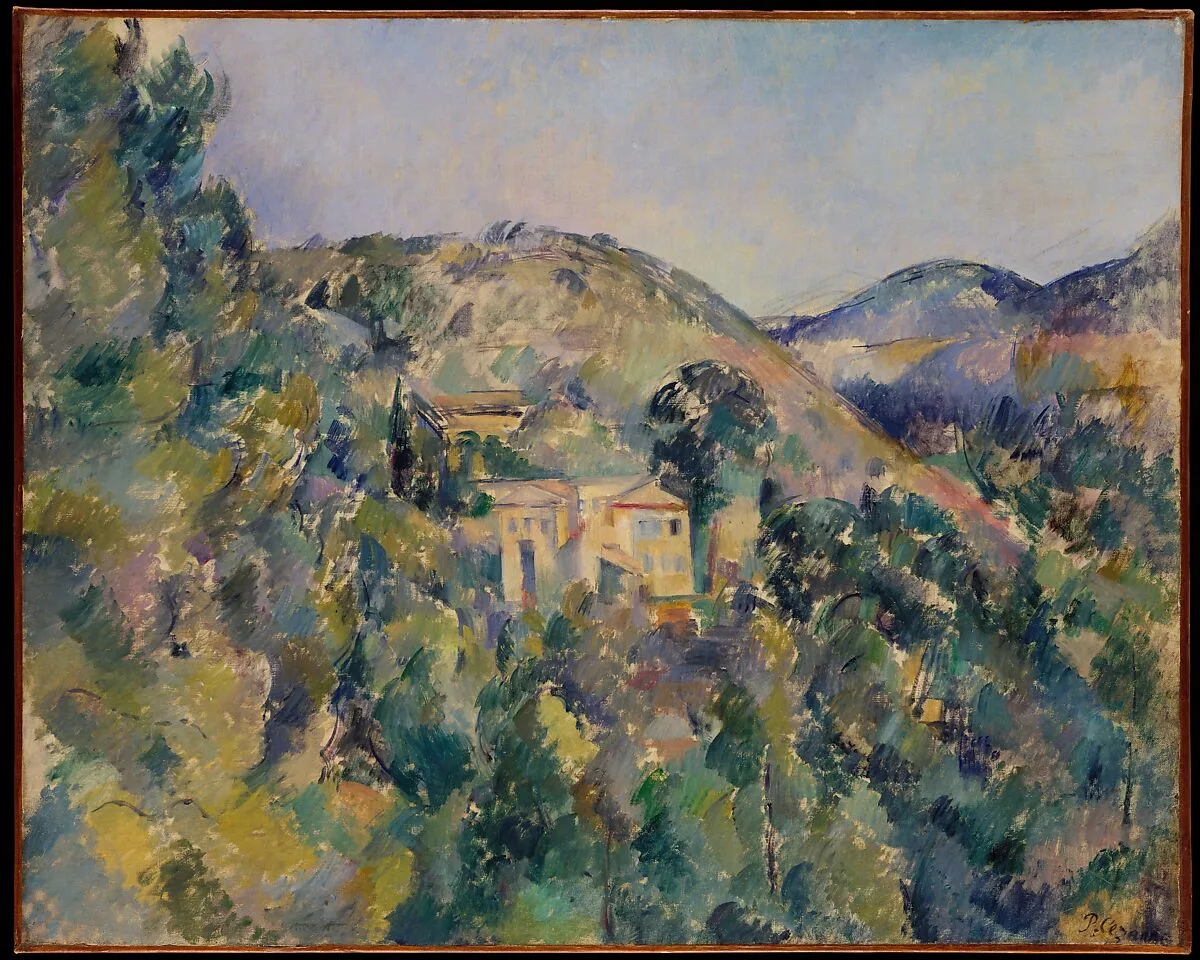 View of the Domaine Saint-Joseph — Paul Cézanne