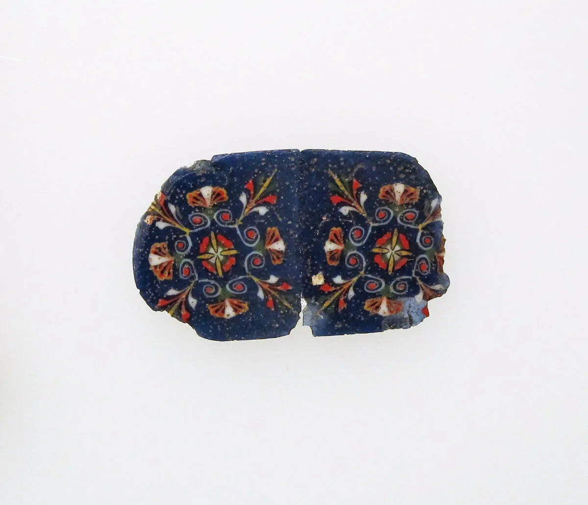 Glass mosaic inlay — Unknown