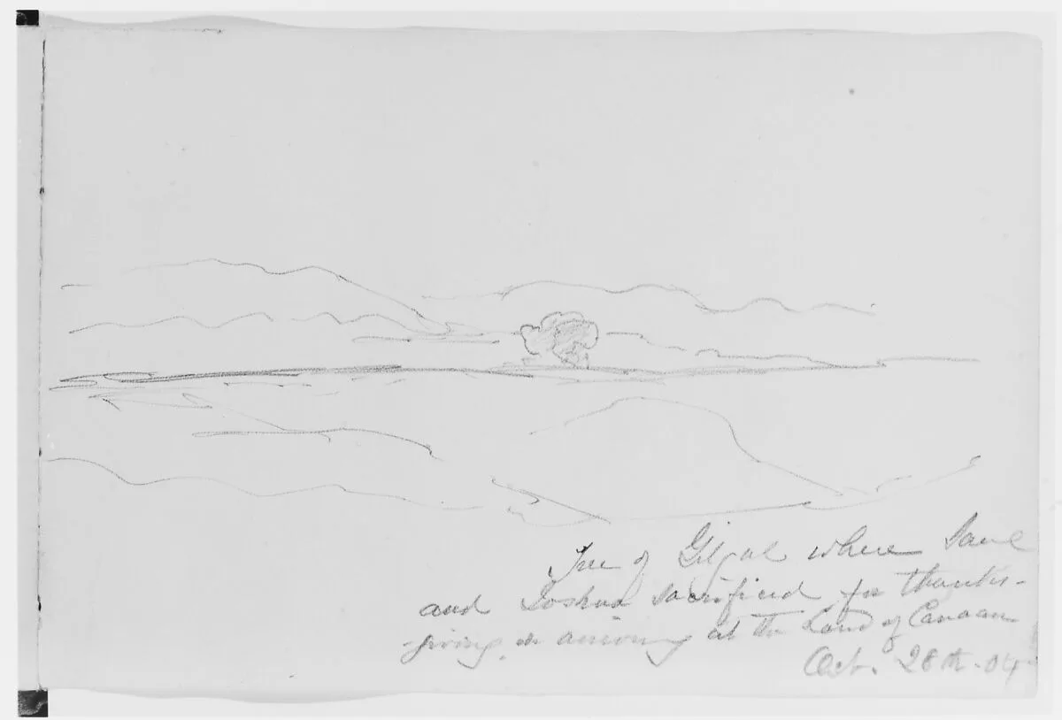 Landscape with Tree, 1904 (from Sketchbook) — Mary Newbold Sargent