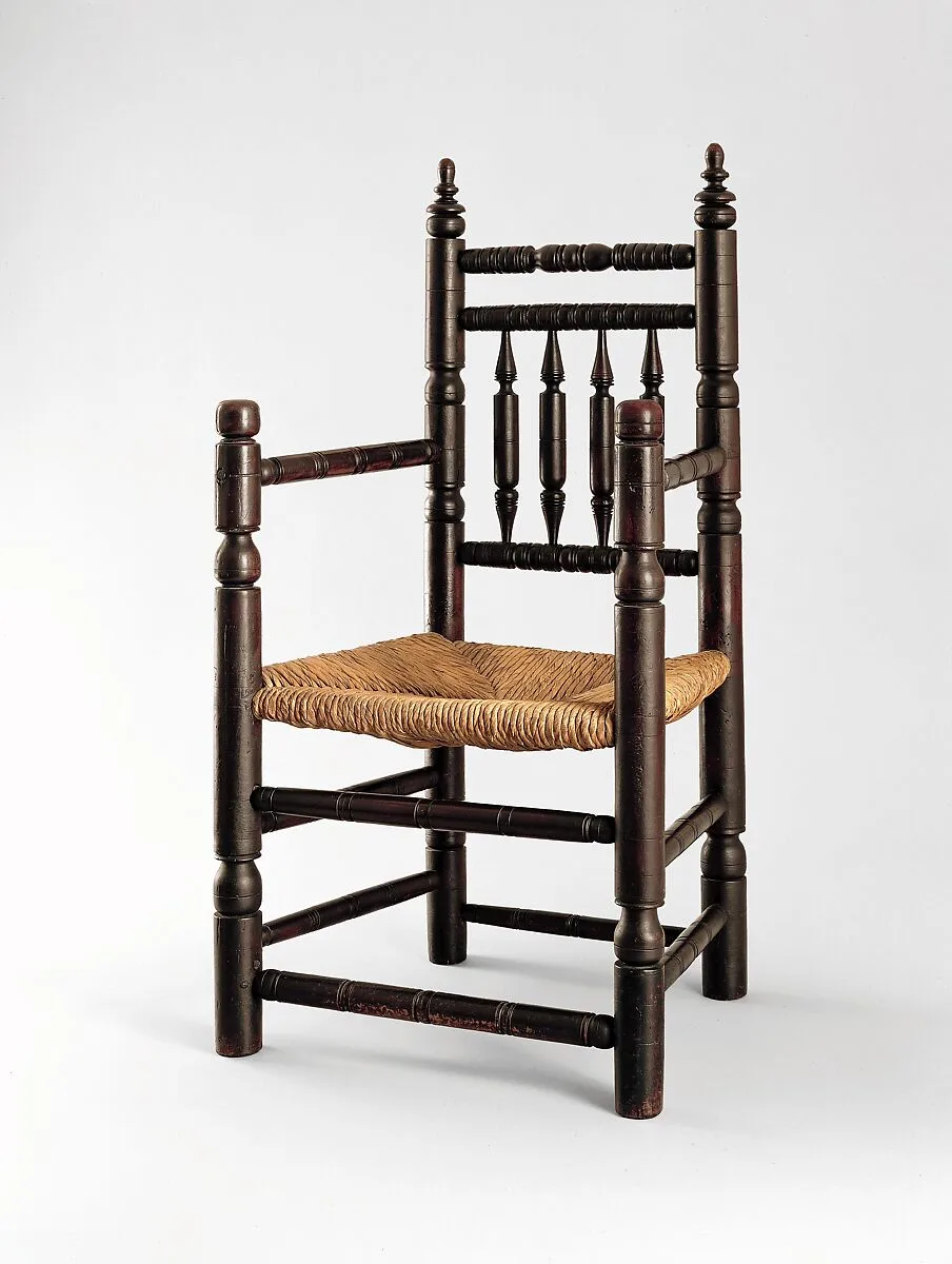 Spindle-back armchair — Unknown