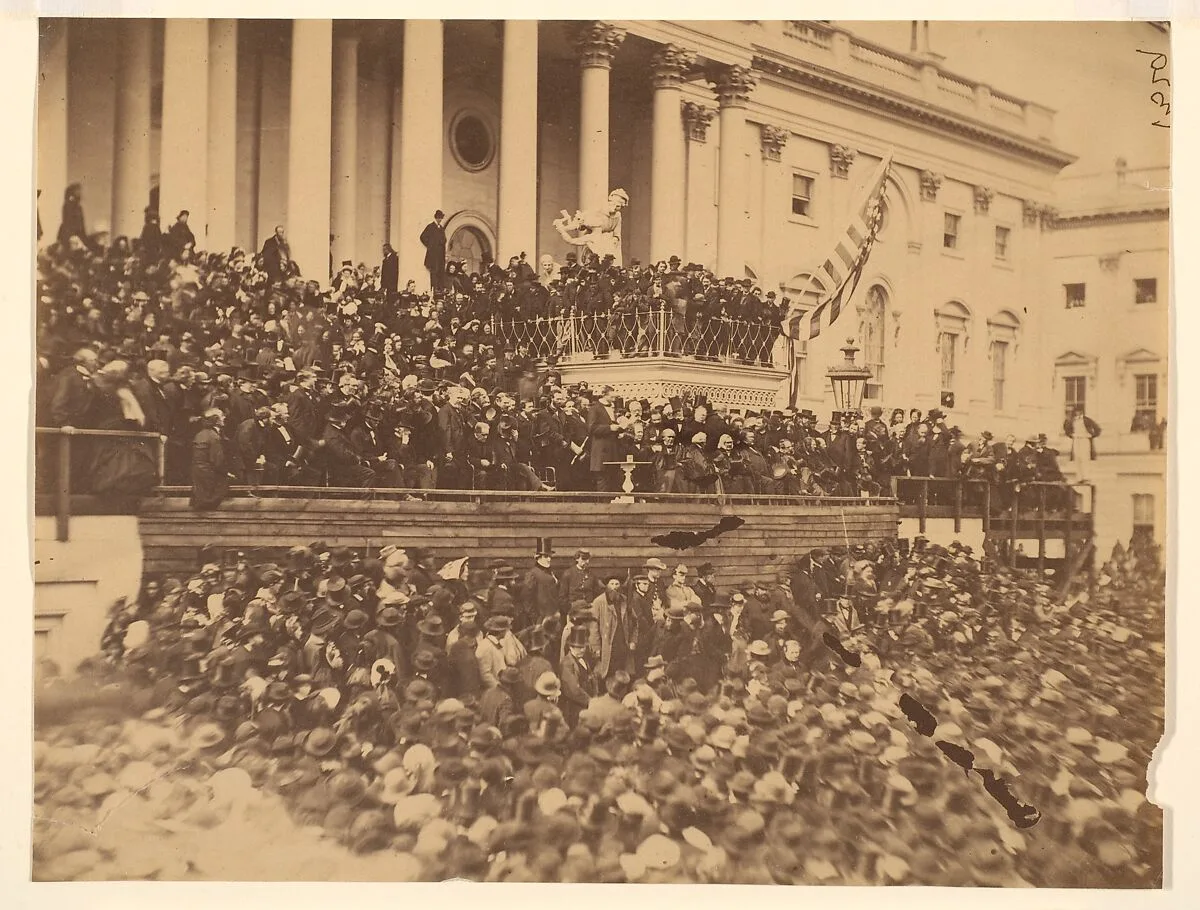Lincoln Inauguration — Alexander Gardner