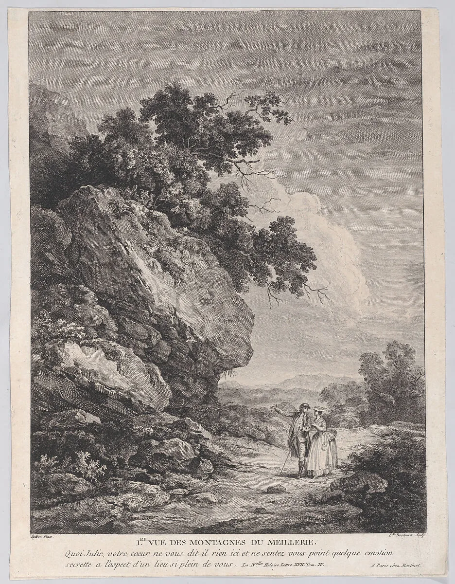 View of the Meillerie Mountains — François Nicolas Martinet|Mme. Duchateau|Anonymous