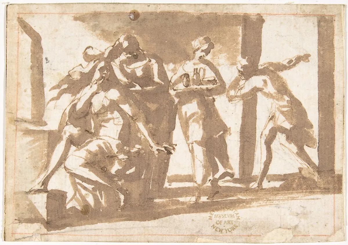 The Departure of Aeneas Announced to Dido? — Francesco Allegrini