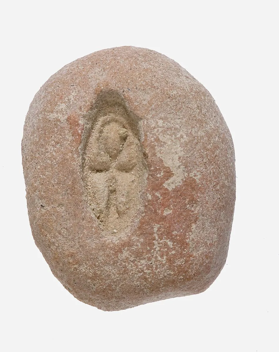 Mold for a Ring Bezel with an Ankh Hieroglyph — Unknown