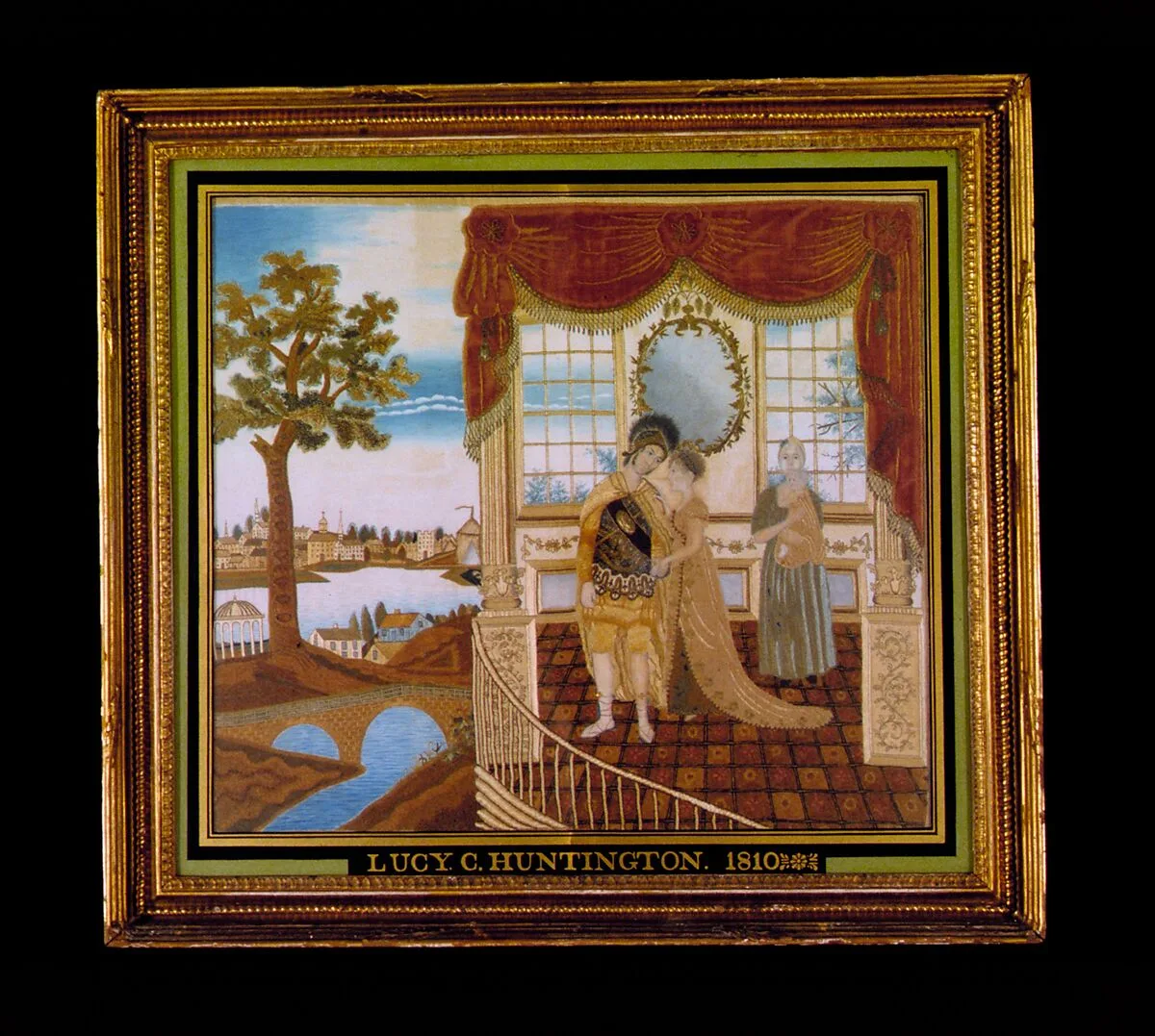 Hector Taking Leave of His Family — Lucy C. Huntington