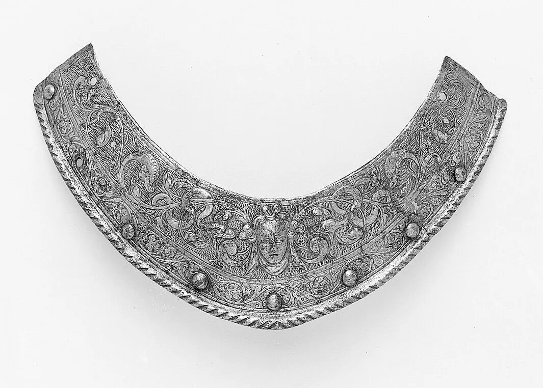 Collar Plate for a Helmet of Henry III of France (1551–1589) — Unknown