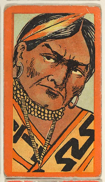 Tammany, from the "Indian Series" (T74), issued with Burley Cubs Cigars and Sweetbriar Cigarettes by the Booker Tobacco Company — Booker Tobacco Company, Lynchburg, Virginia