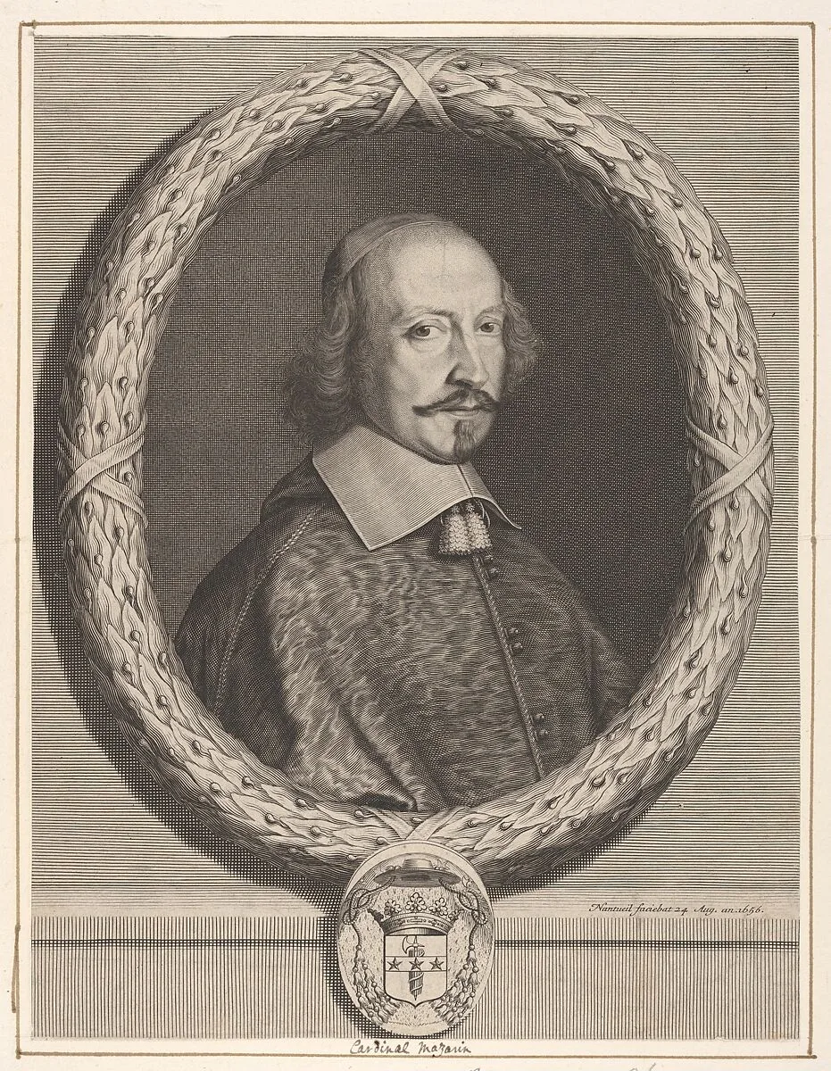 Cardinal Jules Mazarin — Robert Nanteuil