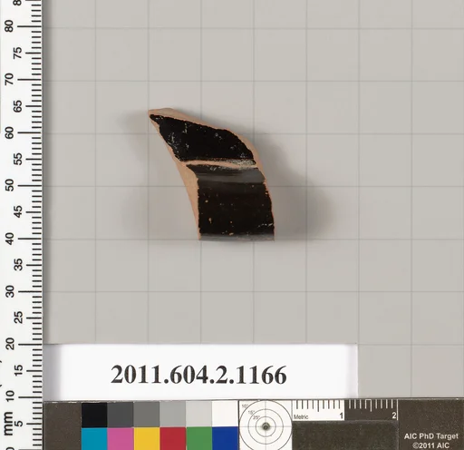 Terracotta fragment of a skyphos (deep drinking cup)