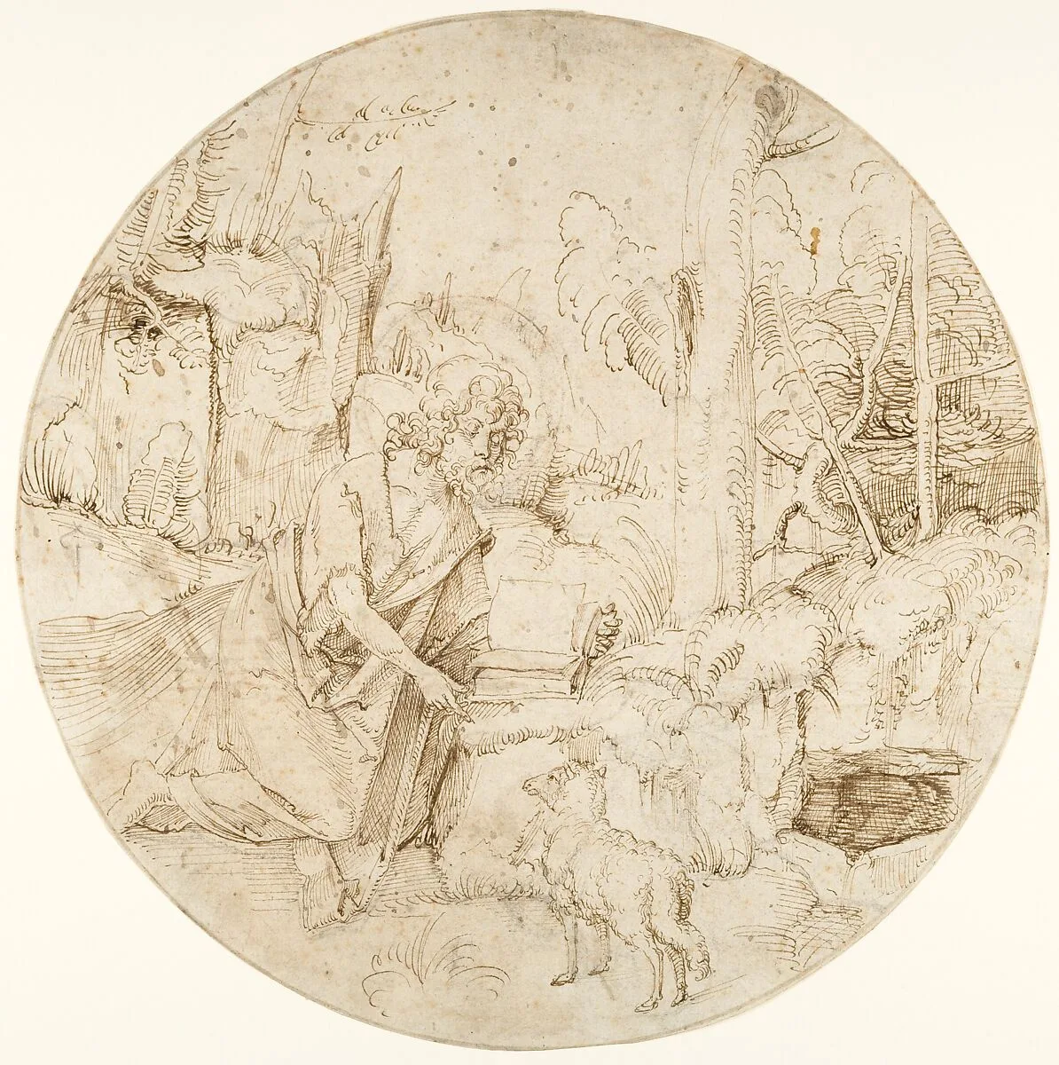 Saint John the Baptist in the Wilderness — Hans Süss von Kulmbach