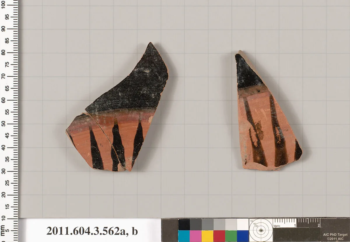 Terracotta fragments of column-kraters (bowls for mixing wine and water) — Unknown