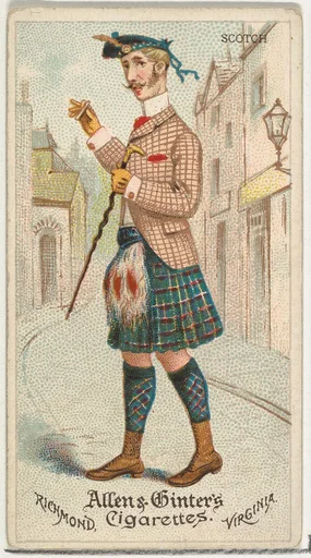 Scotch, from World's Dudes series (N31) for Allen & Ginter Cigarettes
