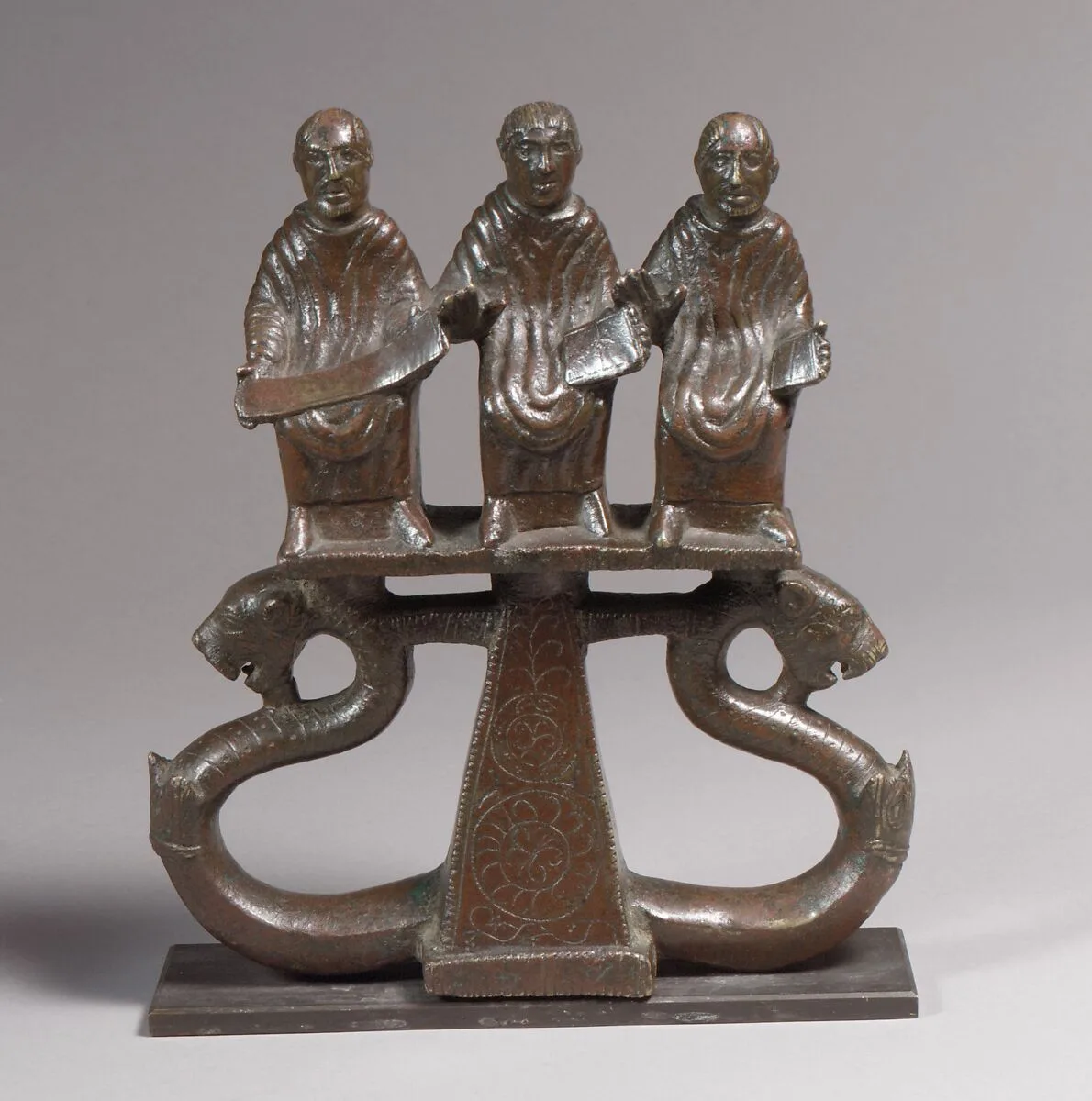 Chariot Mount with Three Figures — Unknown