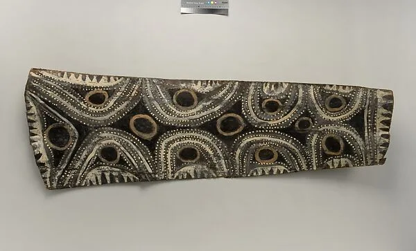 Painting from a Ceremonial House Ceiling — Sakwal, Amachi Kalaba|Artists of Mariwai Village