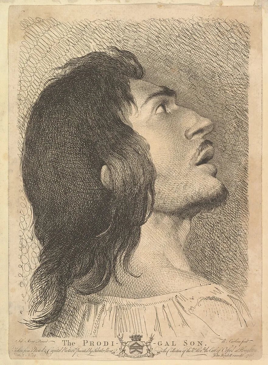 The Prodigal Son — Richard Earlom|Salvator Rosa|John Boydell