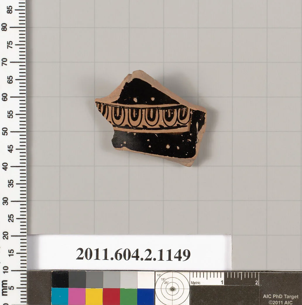 Terracotta fragment of an oinochoe: chous (jug) — Unknown