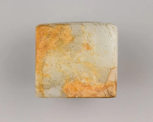Chinese Flat-sided Jade Archer's Ring — Unknown