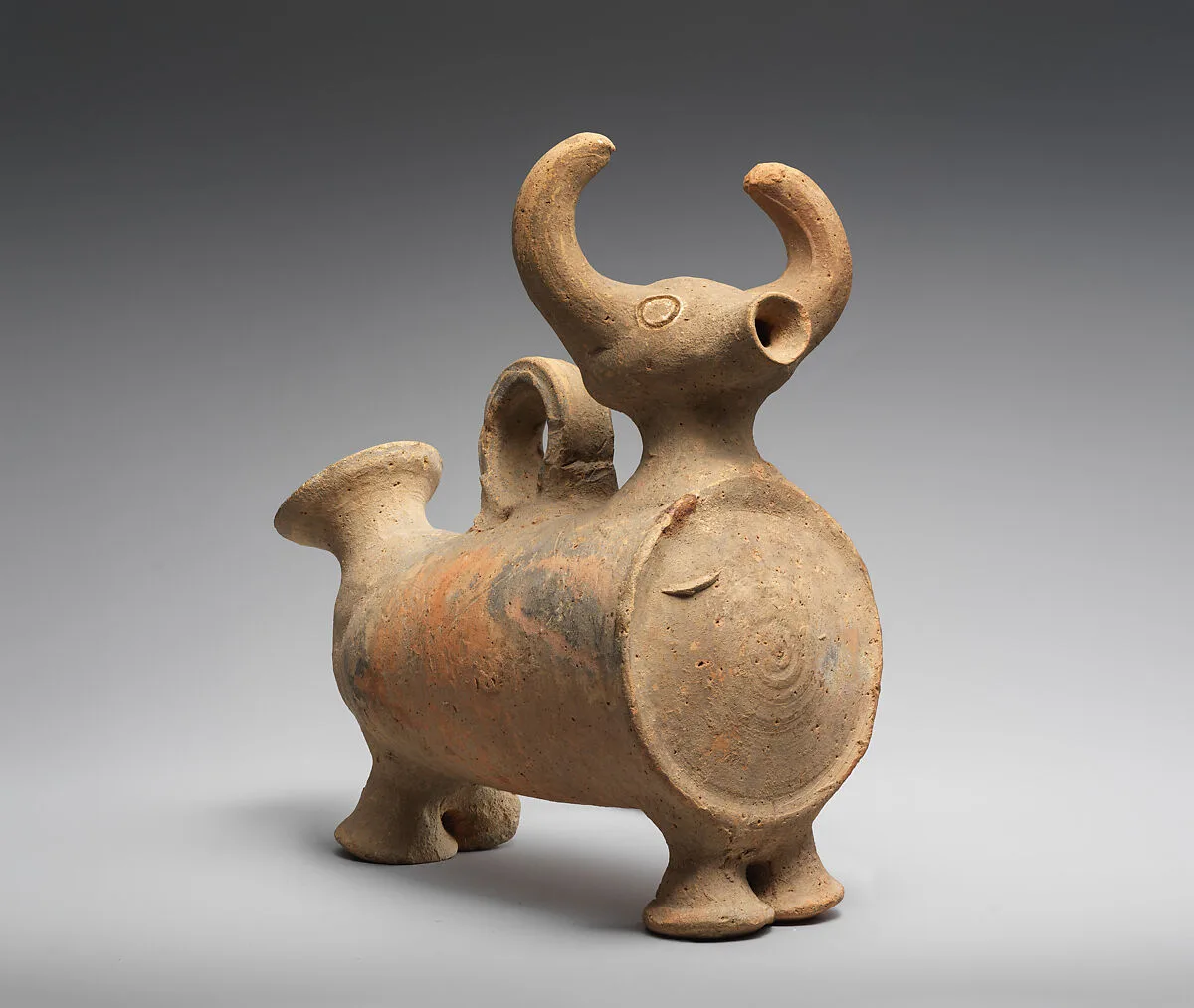 Vessel in form of bull — Unknown