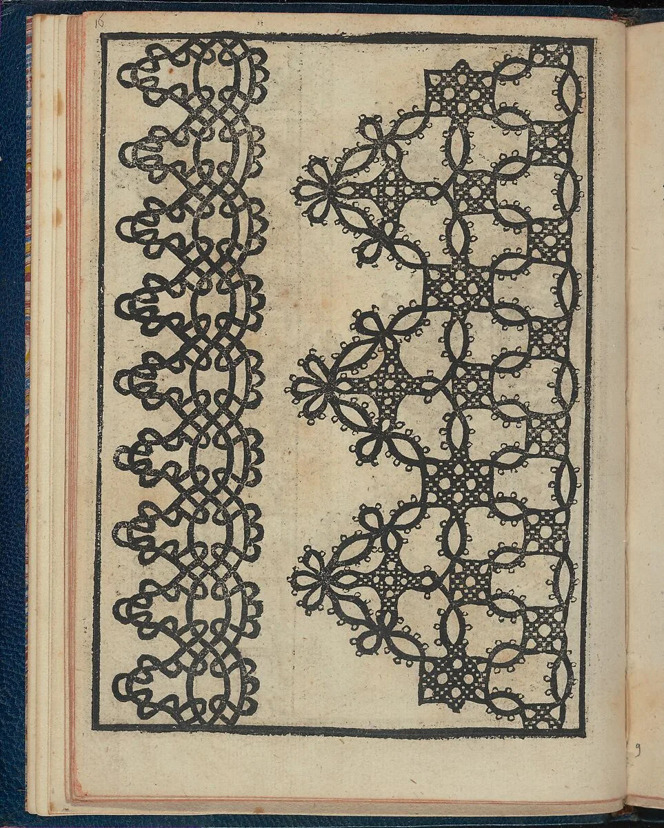 Le Pompe: Opera Nova, page 8 (verso) — Giovanni Battista & Marchio Sessa