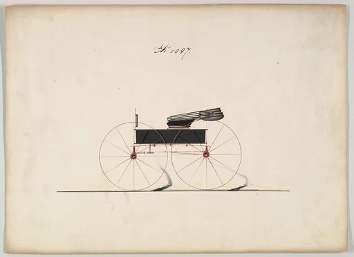 Design for Wagon, no. 1097