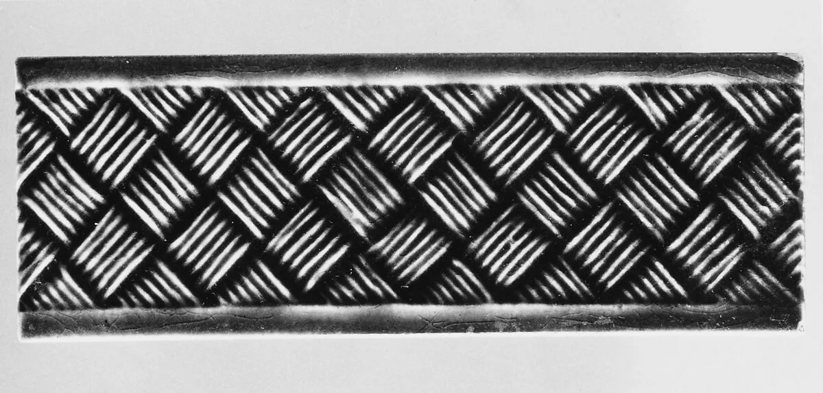 Border Tile — J. and J. G. Low Art Tile Works