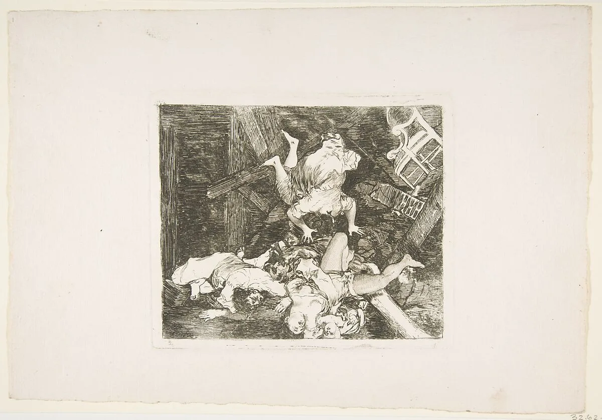 Plate 30 from "The Disasters of War" (Los Desastres de la Guerra): 'Ravages of War' (Estragos de la guerra) — Goya (Francisco de Goya y Lucientes)