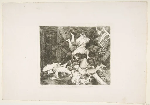 Plate 30 from "The Disasters of War" (Los Desastres de la Guerra): 'Ravages of War' (Estragos de la guerra)