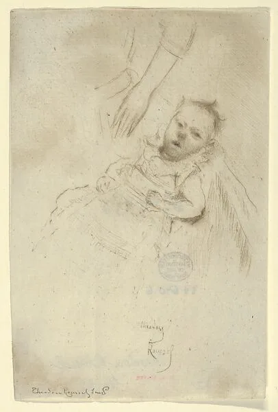 Portrait of Margery Chambers, Aged 10 — Théodore Roussel