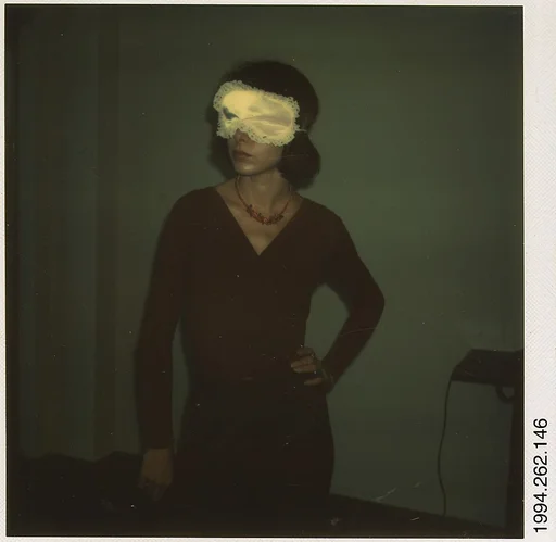 [Joyce Baronio Wearing Sleep Mask]