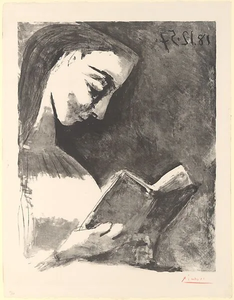 Jacqueline Reading — Pablo Picasso|Galerie Louise Leiris