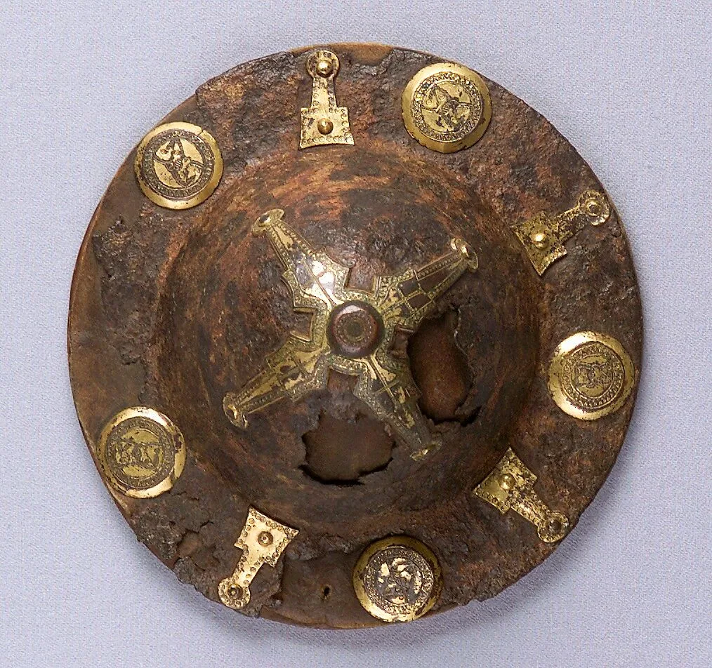 Two Shield Bosses (Umbos) — Unknown