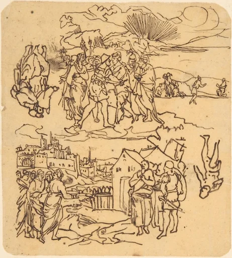Sketches for Biblical Scenes