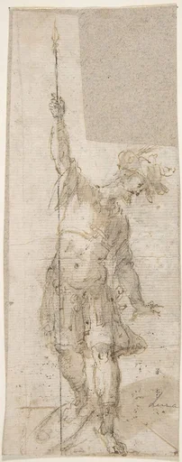 Standing Soldier with a Spear