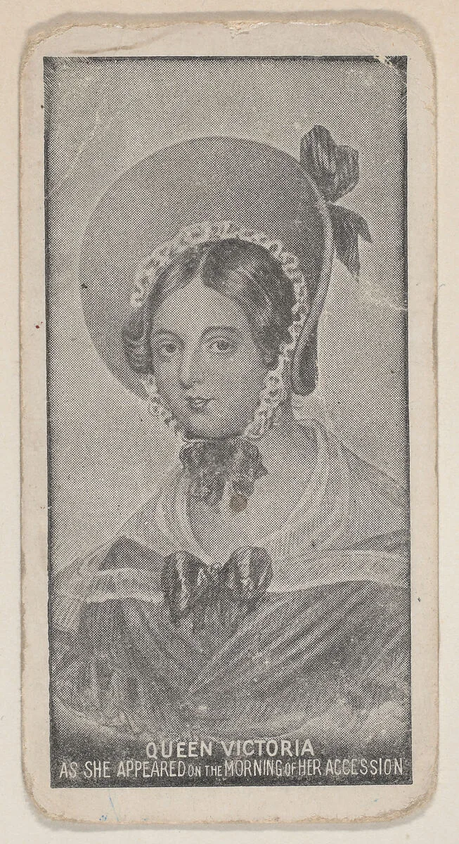 Queen Victoria trade card (W500) — Unknown