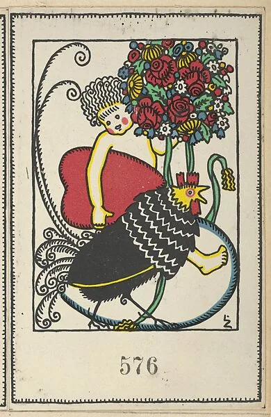 Easter Card — Wiener Werkstätte|Anonymous, Austrian, Viennese, 20th century