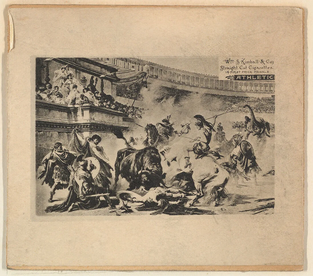 Athletic, from the Sports and Art Subjects series (N197) issued by Wm. S. Kimball & Co. — William S. Kimball & Company