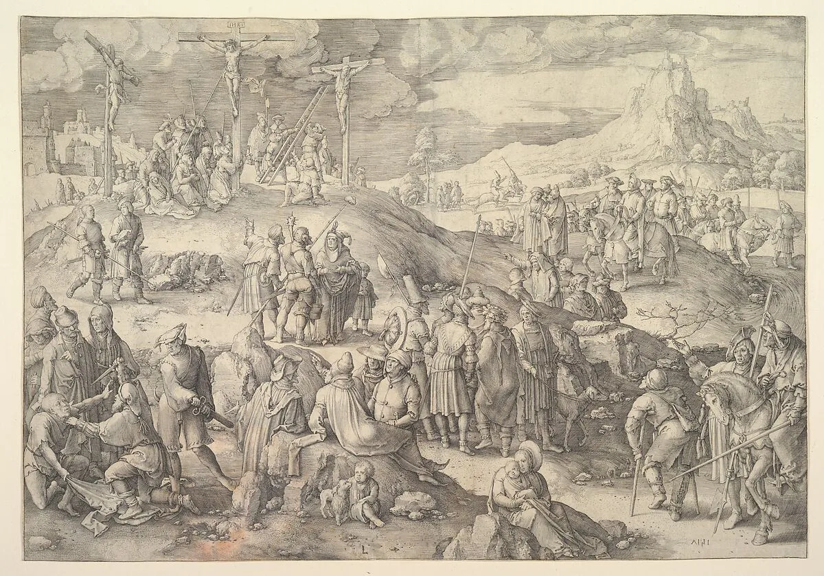 Calvary (Golgotha) — Lucas van Leyden