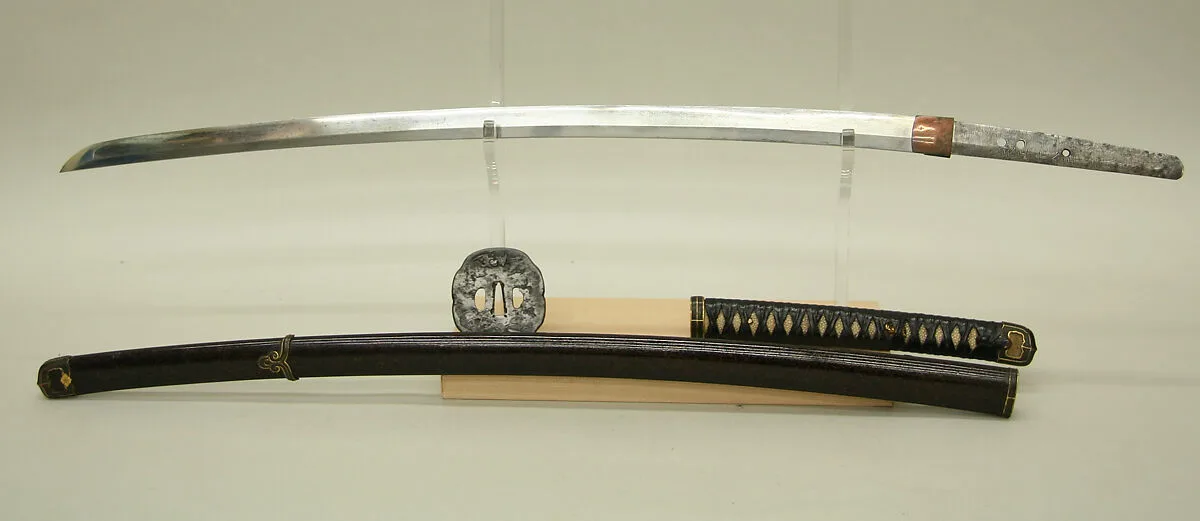 Blade and Mounting for a Sword (Katana) — Unknown