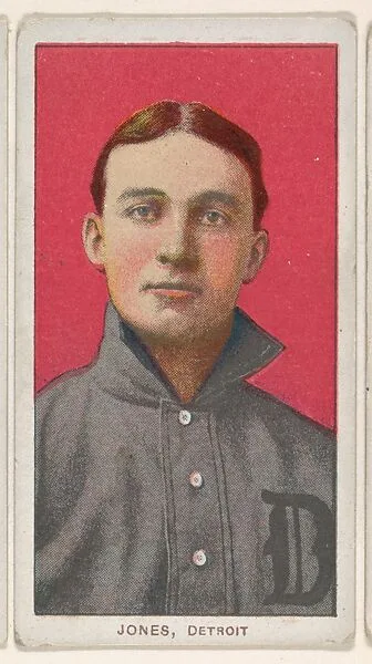 Jones, Detroit, American League, from the White Border series (T206) for the American Tobacco Company — American Tobacco Company