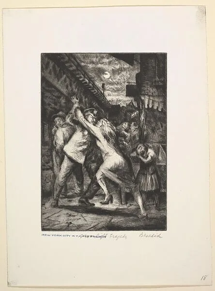 Moonlight Tragedy — Frank Paul Besedick|WPA