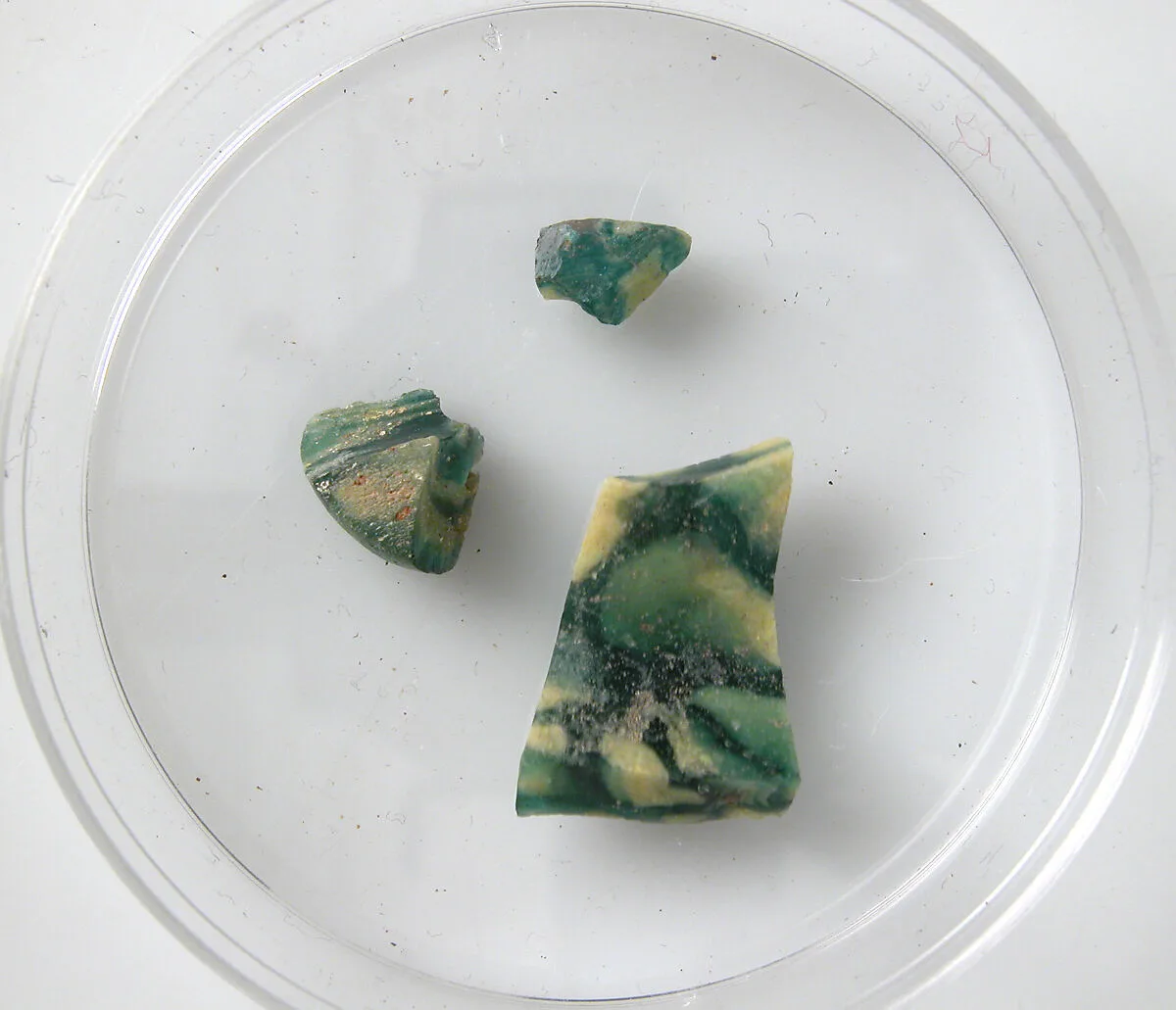 Glass Fragments — Unknown