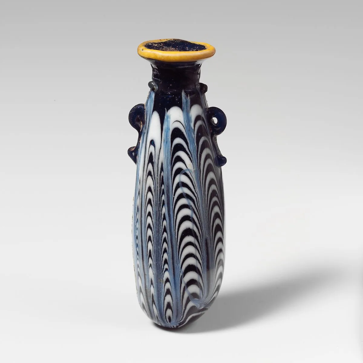 Glass alabastron (perfume bottle) — Unknown