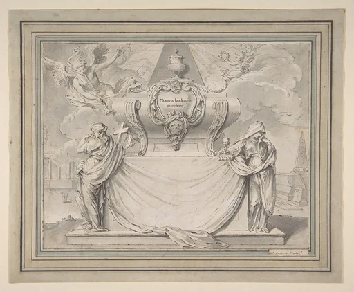 Design for a Funeral Ticket