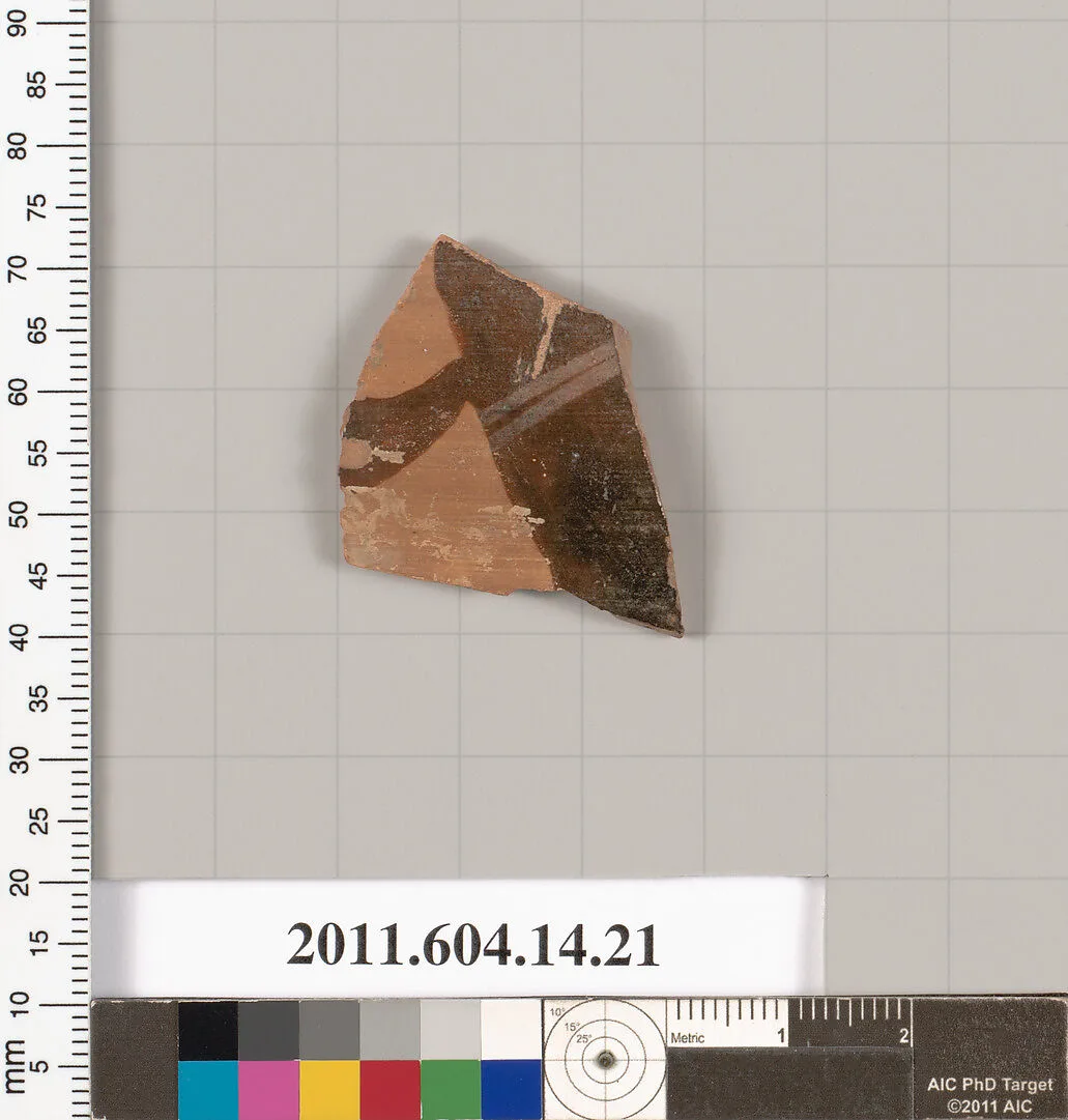Terracotta fragment of an undetermined closed shape — Unknown