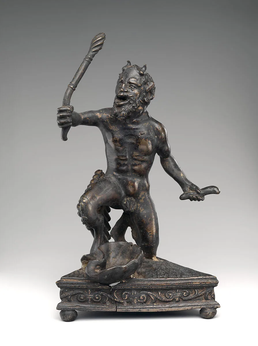 Kneeling Satyr — Andrea Briosco, called Riccio