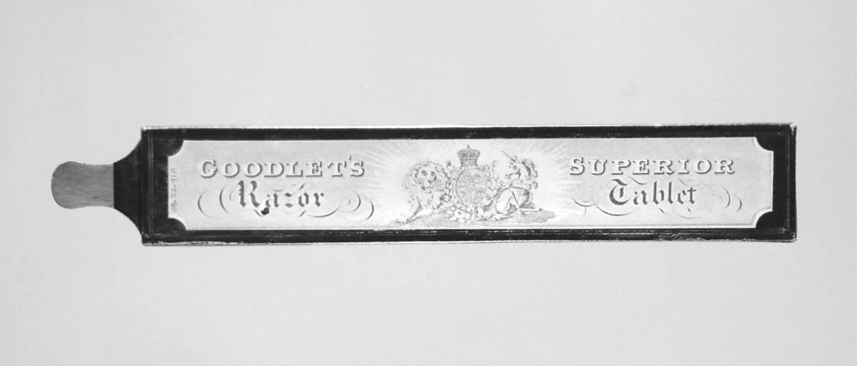Hone with case (part of a set) — Goodlet Co. (?)