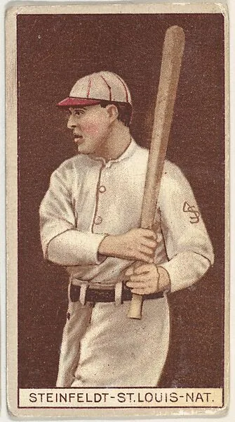Harry Steinfeldt, St. Louis, National League, from the Brown Background series (T207) for the American Tobacco Company — American Tobacco Company