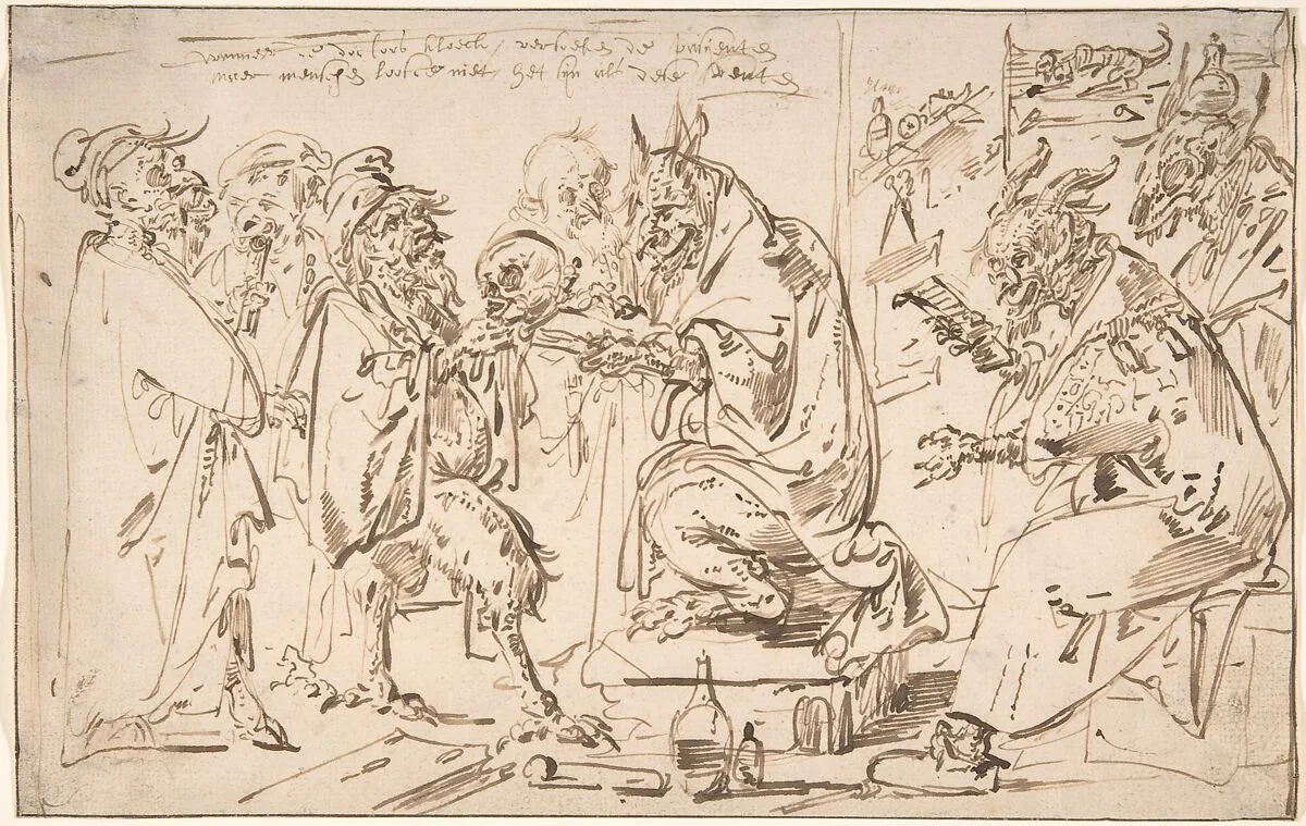 Diablerie: A Satire on the Medical Profession — Andries Both