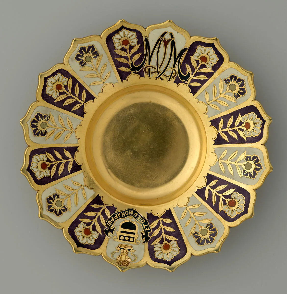 Saucer from the Mackay Service — Tiffany & Co.